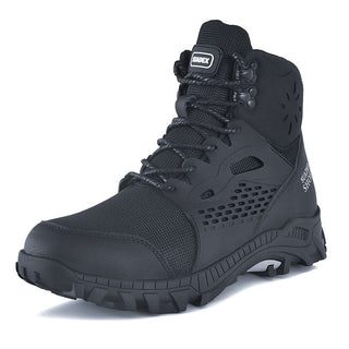 Botte de travail renforcée noire