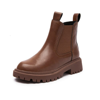 Chelsea bőr csizmák nőknek