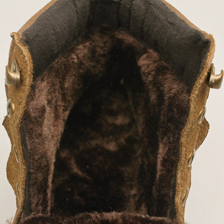 Klassiske varme støvler i læder