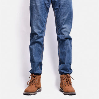 Klassiske varme støvler i læder