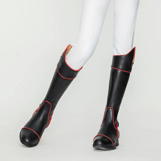 Stivali da equitazione per bambini realizzati in gomma antiscivolo