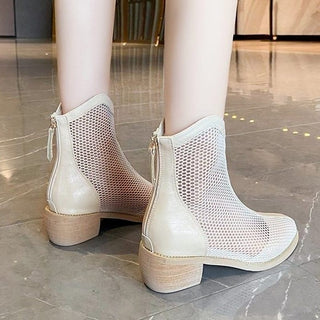 Botines de verano en mesh