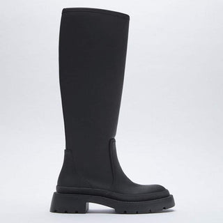 Thick-soled high boots for women