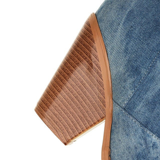 Botas vaqueras de denim