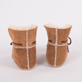 Botas mixtas bebé camel