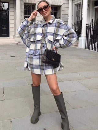 Vysoké a široké boty pro ženy