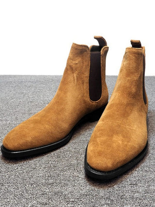 Mid-height snow boots for men