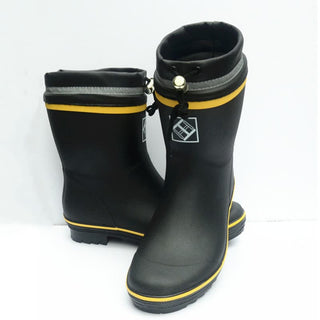 Schwarze Gummistiefel für Herren