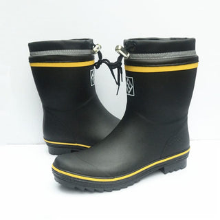 Schwarze Gummistiefel für Herren