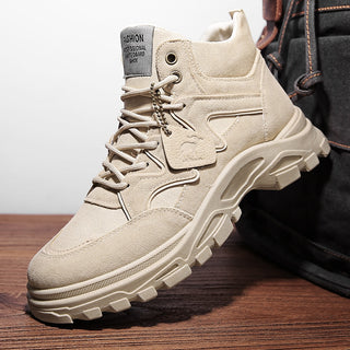 Bottes de marche et de randonnée beige