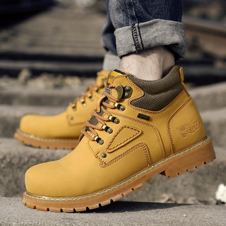 Lederwanderstiefel für Herren