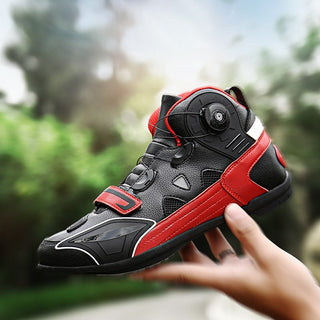 Skli-sikre motorsykkelsko for kvinner