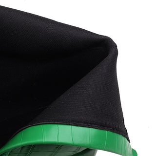 Stivali con tacco firmati verdi