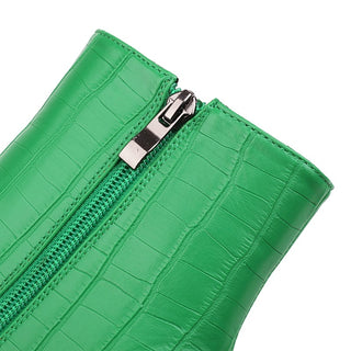 Stivali con tacco firmati verdi