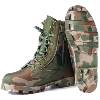 Katonai terepmintás csizma