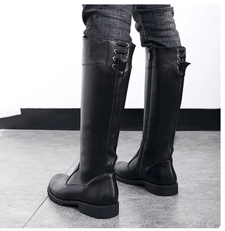 Bottes d'équitation laçage arrière