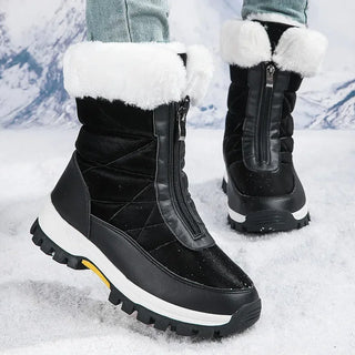 Botte de neige femme hiver chaude et imperméable