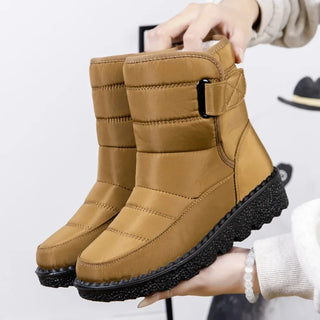Botte de neige femme chaude et imperméable