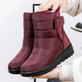 Botte de neige femme chaude et imperméable