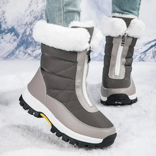 Botte de neige femme hiver chaude et imperméable