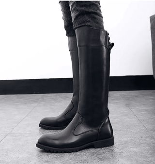 Bottes d'équitation laçage arrière