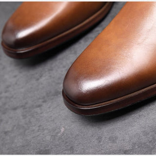 Men's slip-on riding style boots