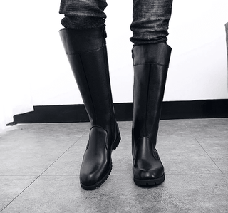 Bottes d'équitation laçage arrière