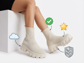 Bottines casual - Caracteristiques principales