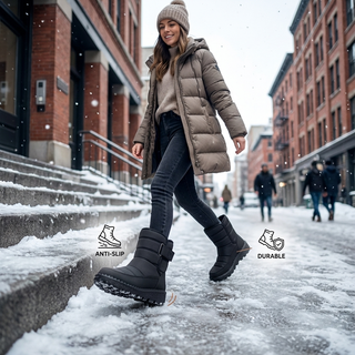 Bottes de neige antidérapantes et durables - Style lifestyle