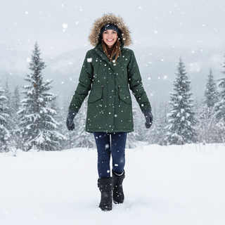 Botte de neige femme chaude et imperméable