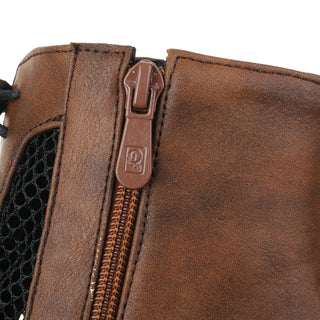 Hnědé sandály boty na vysokém tenkém podpatku pro ženy